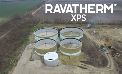 Biogáz erőműbe is RAVATHERM XPS
