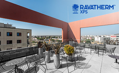 Radisson Hotel a BudaParton – RAVATHERM XPS 300 SL hőszigeteléssel